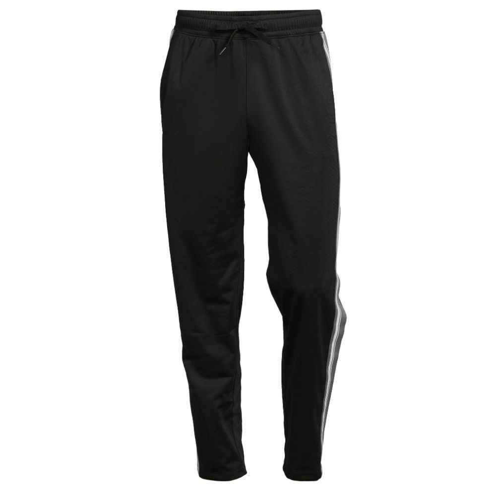 Athletic Works Men's Black Track Pants Tapered Fit Size Small (28-30)